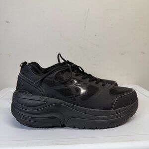 Gdefy Gravity Defyer ION Men's Size 9 US Black Shoes TB9025MBB-XW Slip Resistant